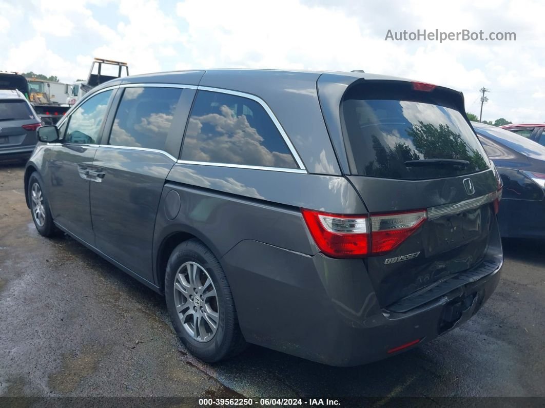 2013 Honda Odyssey Ex-l Серый vin: 5FNRL5H69DB084329