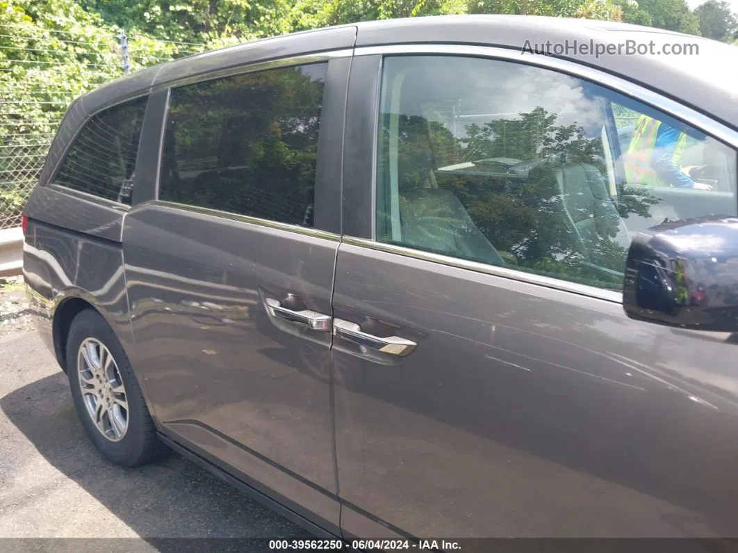 2013 Honda Odyssey Ex-l Серый vin: 5FNRL5H69DB084329