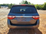 2013 Honda Odyssey Exl Gray vin: 5FNRL5H6XDB020056