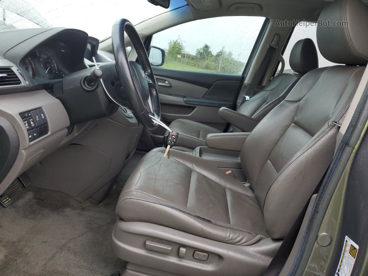 2013 Honda Odyssey Touring Серый vin: 5FNRL5H90DB002904