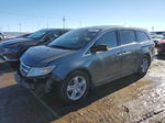 2013 Honda Odyssey Touring Gray vin: 5FNRL5H90DB018763