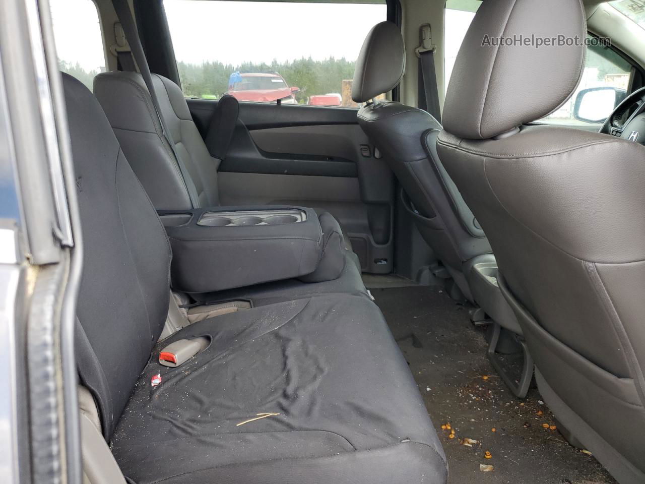 2013 Honda Odyssey Touring Серый vin: 5FNRL5H90DB066988