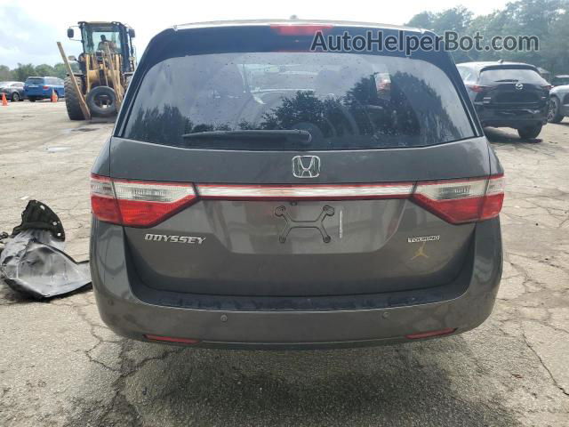 2013 Honda Odyssey Touring Серый vin: 5FNRL5H91DB003074