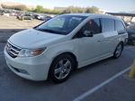 2013 Honda Odyssey Touring White vin: 5FNRL5H91DB007755