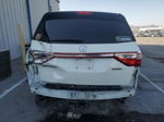 2013 Honda Odyssey Touring White vin: 5FNRL5H91DB007755