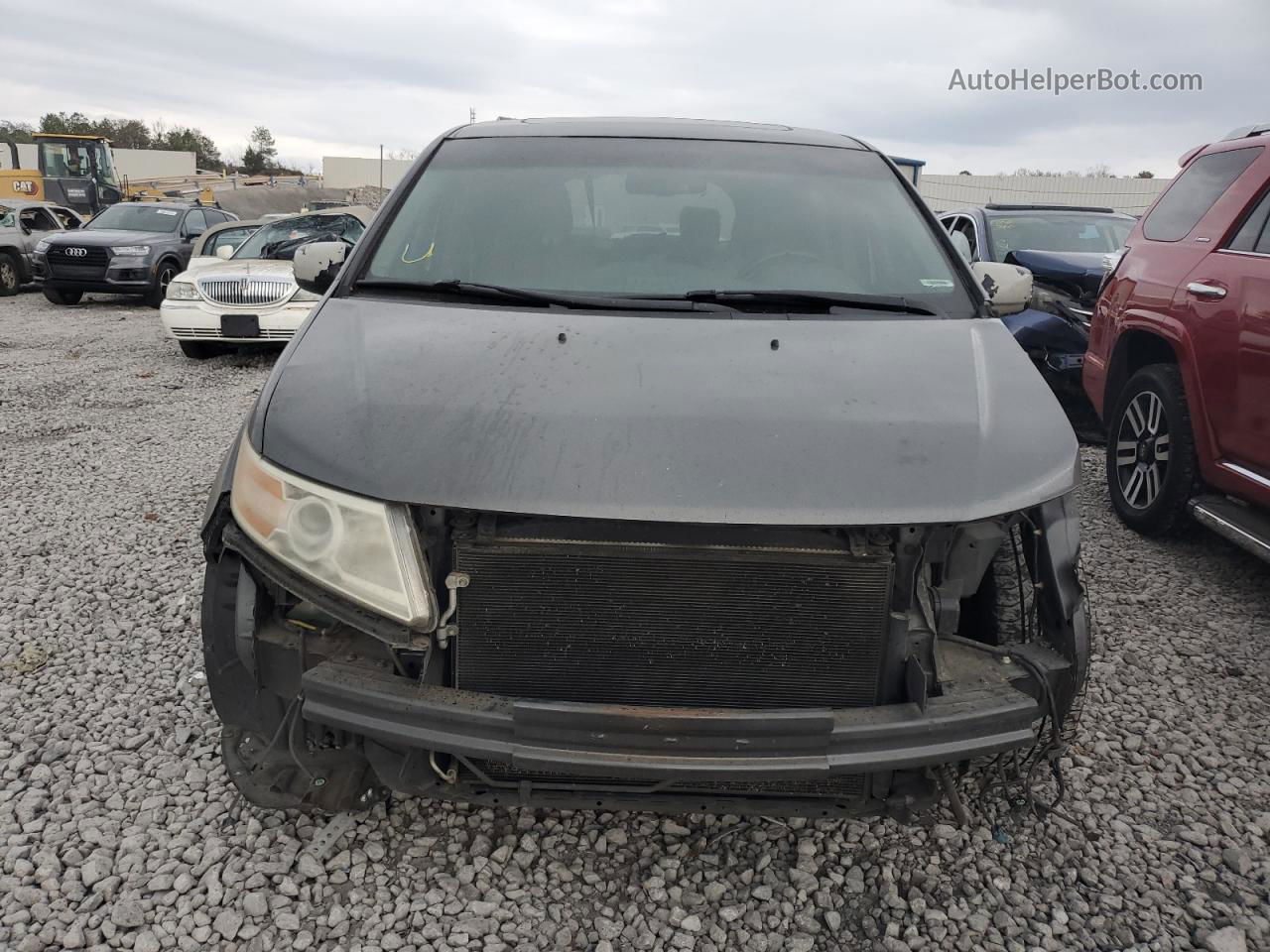 2013 Honda Odyssey Touring Charcoal vin: 5FNRL5H91DB069463