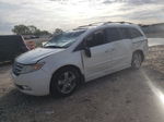 2013 Honda Odyssey Touring White vin: 5FNRL5H91DB089311