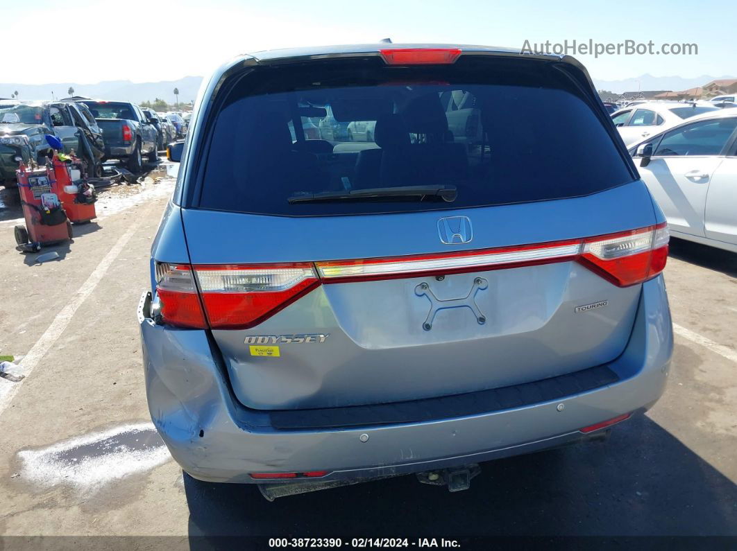 2013 Honda Odyssey Touring/touring Elite Blue vin: 5FNRL5H92DB023186