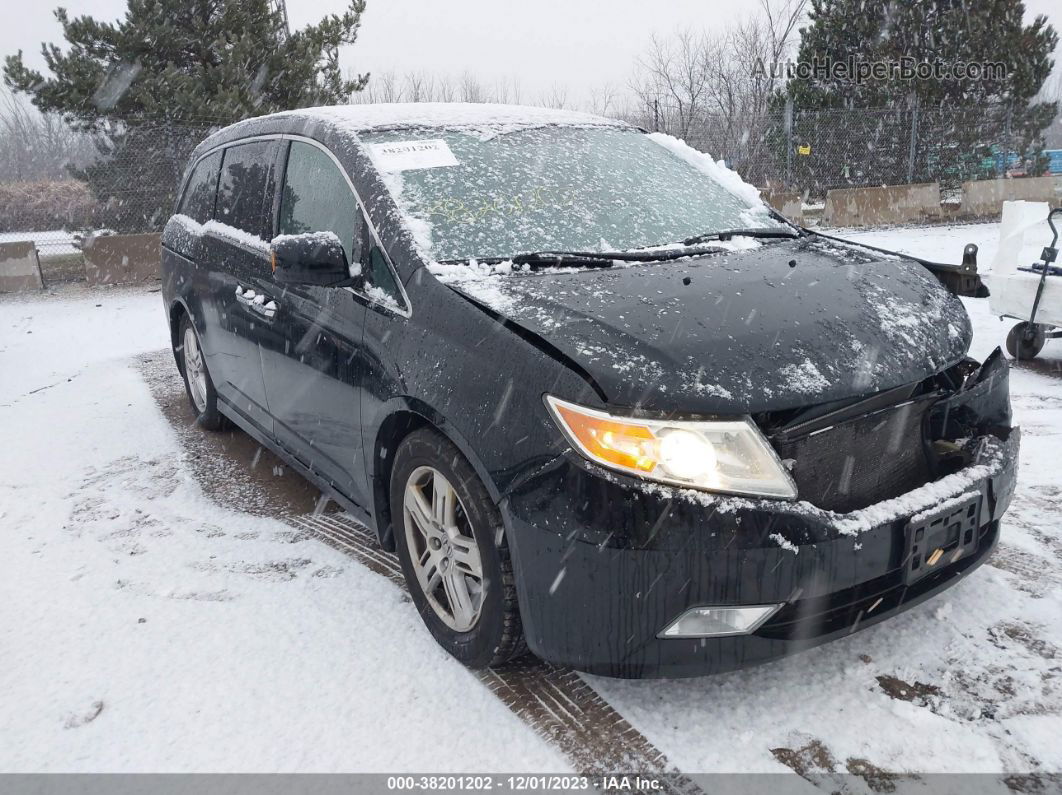 2013 Honda Odyssey Touring/touring Elite Black vin: 5FNRL5H92DB039968