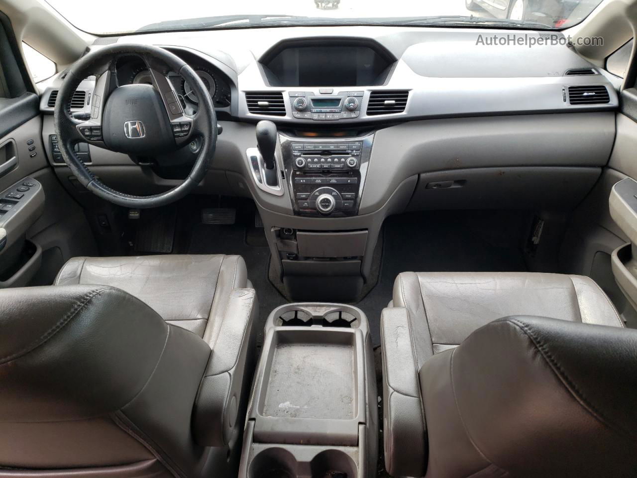 2013 Honda Odyssey Touring Серый vin: 5FNRL5H92DB050162