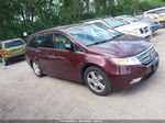 2013 Honda Odyssey Touring/touring Elite Maroon vin: 5FNRL5H93DB008339