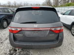 2013 Honda Odyssey Touring Gray vin: 5FNRL5H93DB017218