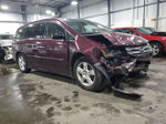 2013 Honda Odyssey Touring Maroon vin: 5FNRL5H93DB041356