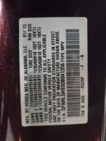 2013 Honda Odyssey Touring Maroon vin: 5FNRL5H93DB041356