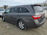 2013 Honda Odyssey Touring Gray vin: 5FNRL5H94DB036506