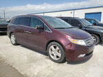 2013 Honda Odyssey Touring Burgundy vin: 5FNRL5H94DB083602