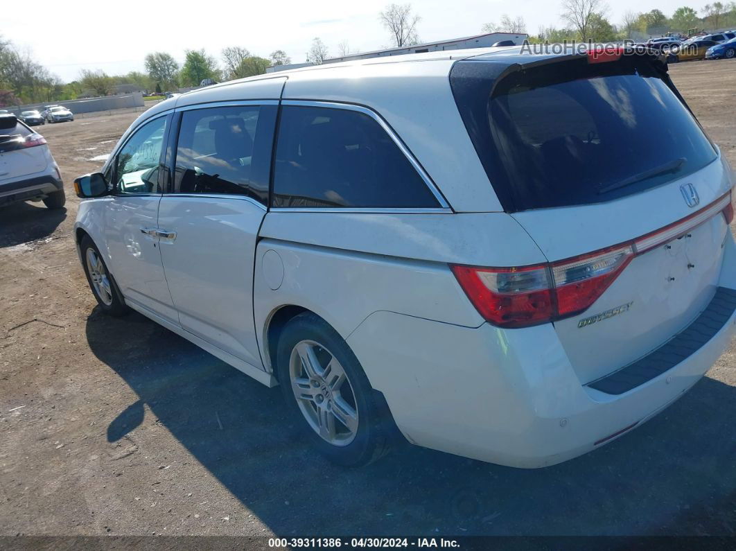 2013 Honda Odyssey Touring/touring Elite Белый vin: 5FNRL5H95DB002803