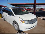 2013 Honda Odyssey Touring/touring Elite White vin: 5FNRL5H95DB002820