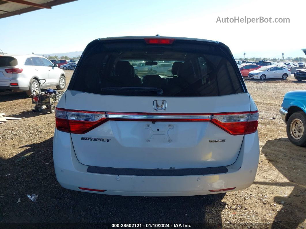 2013 Honda Odyssey Touring/touring Elite Белый vin: 5FNRL5H95DB002820