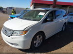 2013 Honda Odyssey Touring/touring Elite White vin: 5FNRL5H95DB002820