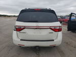 2013 Honda Odyssey Touring White vin: 5FNRL5H96DB036538