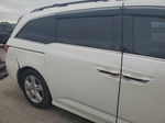 2013 Honda Odyssey Touring White vin: 5FNRL5H96DB036538