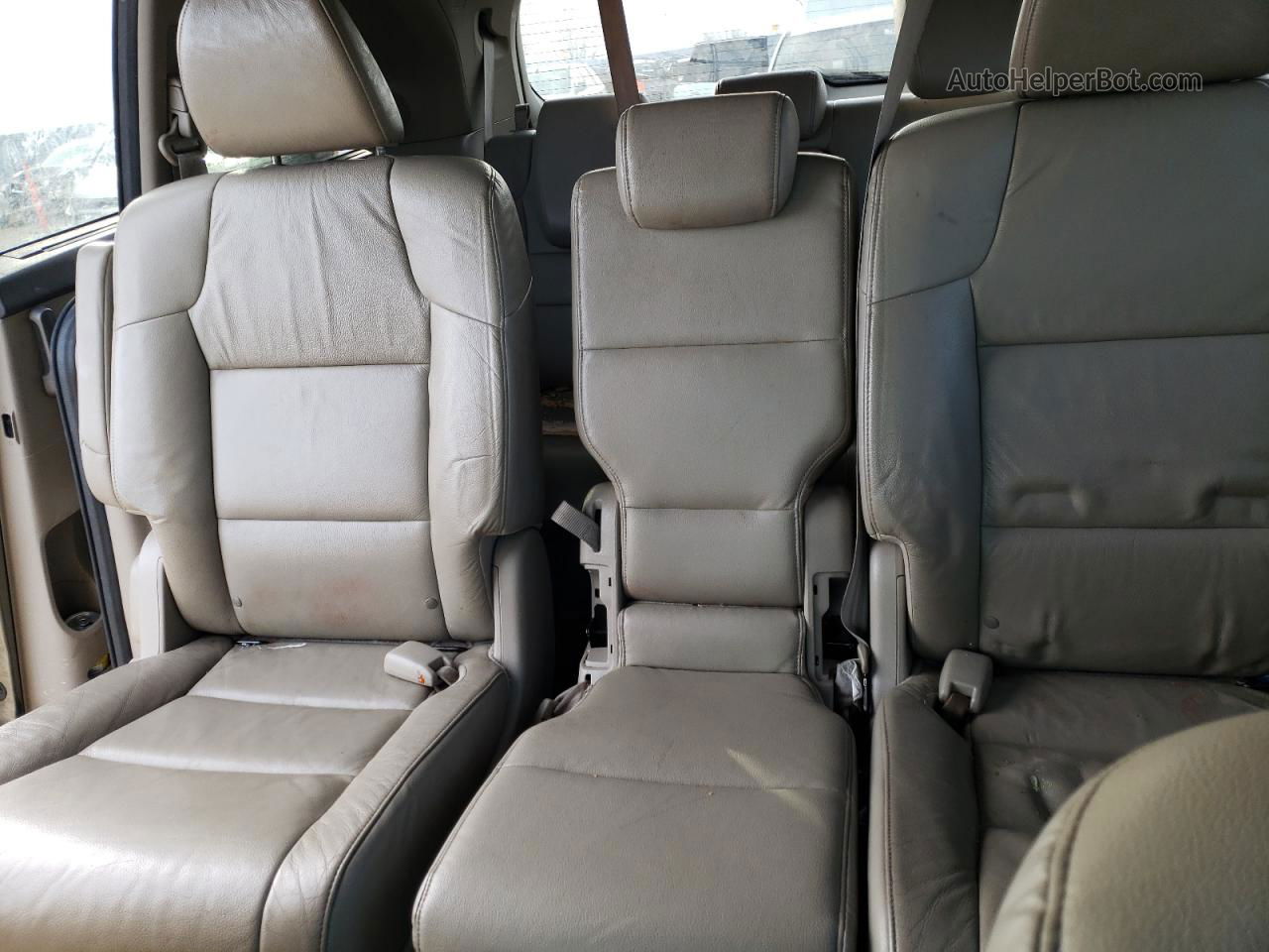 2013 Honda Odyssey Touring Tan vin: 5FNRL5H96DB038936