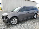 2013 Honda Odyssey Touring Gray vin: 5FNRL5H96DB046485