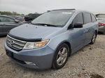 2013 Honda Odyssey Touring Blue vin: 5FNRL5H96DB068101