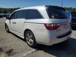 2013 Honda Odyssey Touring White vin: 5FNRL5H97DB032983