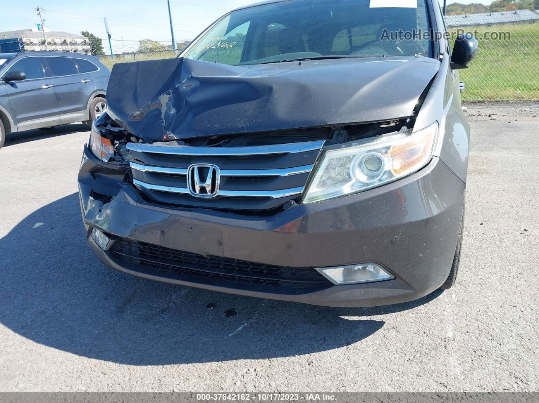 2013 Honda Odyssey Touring/touring Elite Серый vin: 5FNRL5H97DB046415