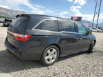 2013 Honda Odyssey Touring Black vin: 5FNRL5H98DB003203