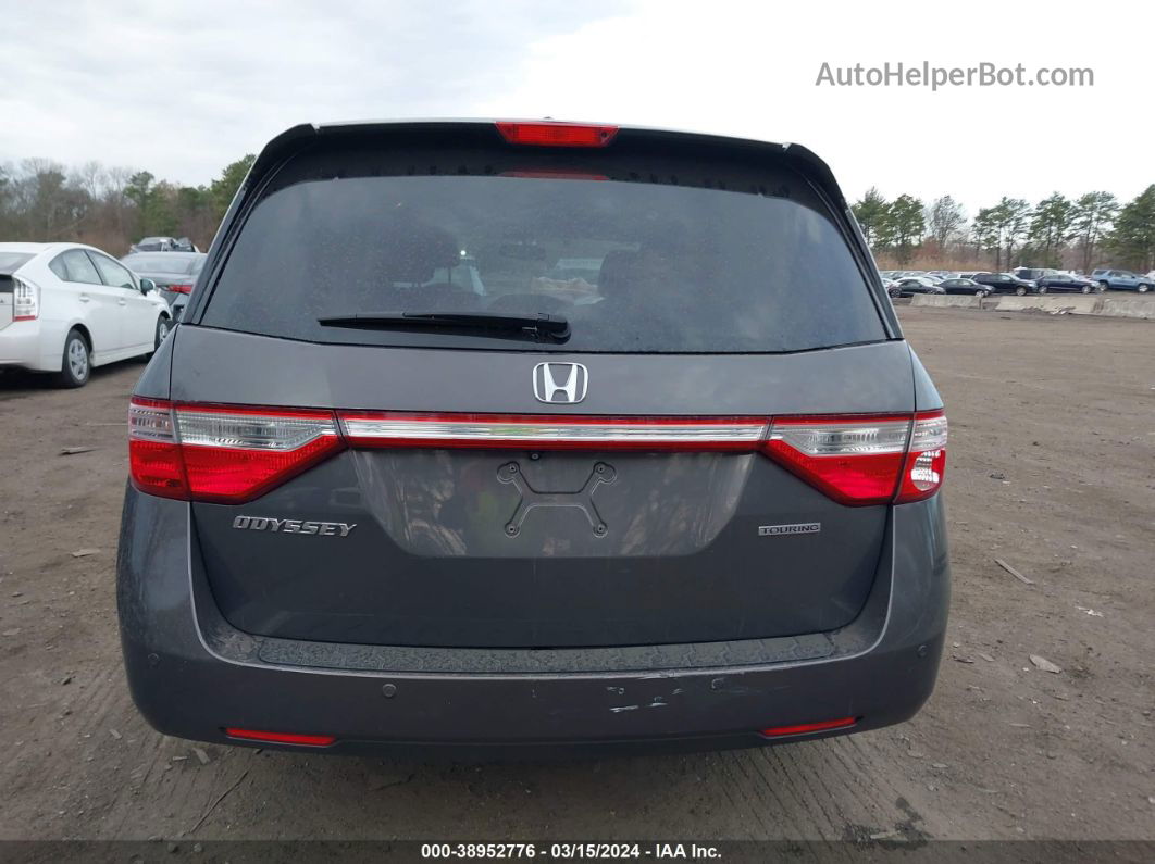 2013 Honda Odyssey Touring/touring Elite Gray vin: 5FNRL5H98DB028697