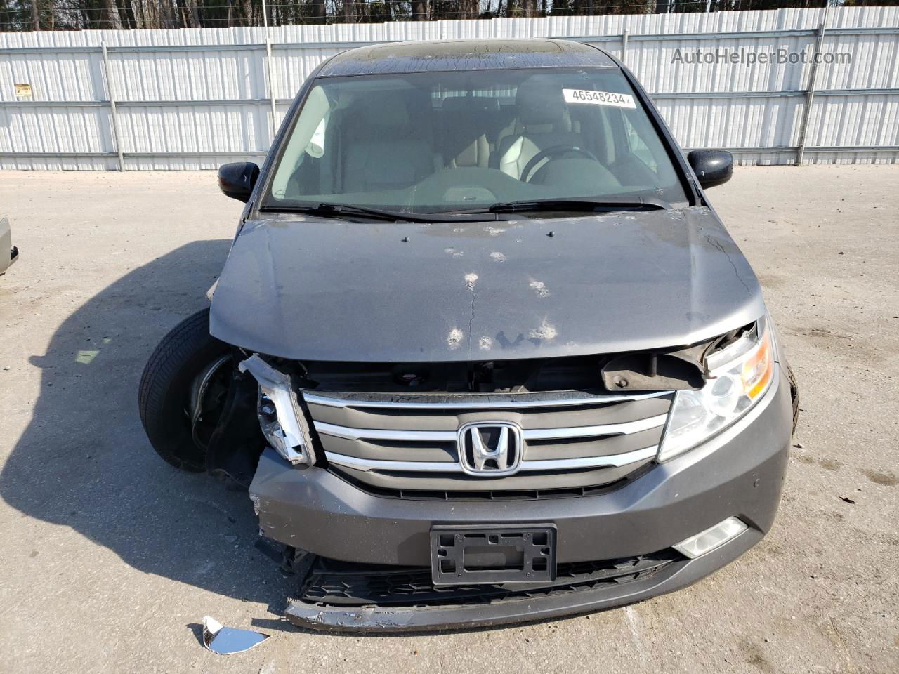 2013 Honda Odyssey Touring Угольный vin: 5FNRL5H98DB058895