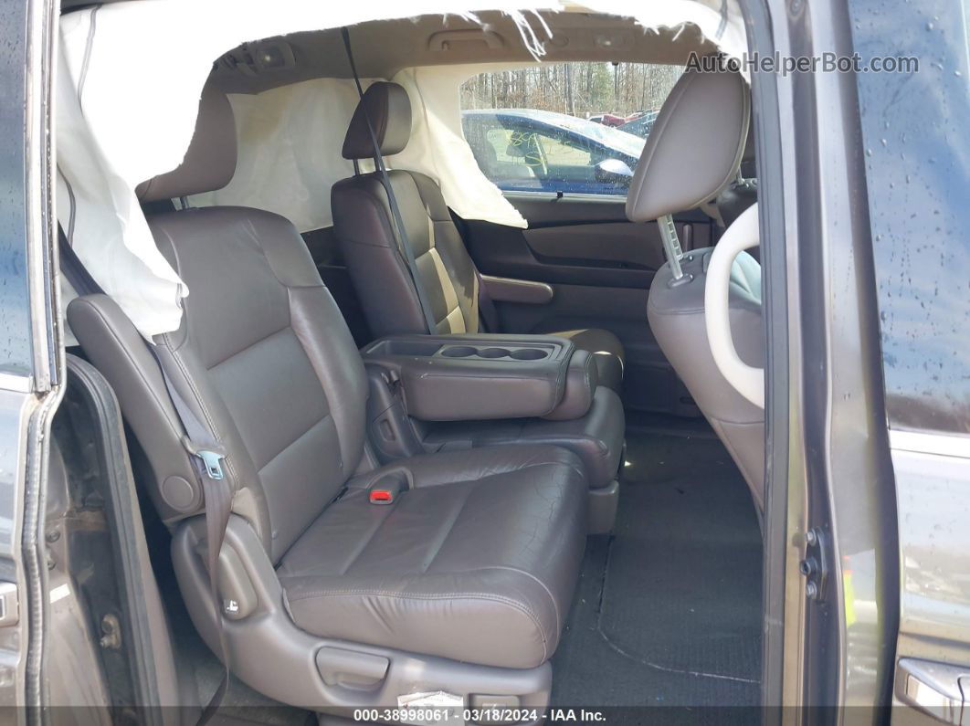2013 Honda Odyssey Touring/touring Elite Серый vin: 5FNRL5H99DB035013