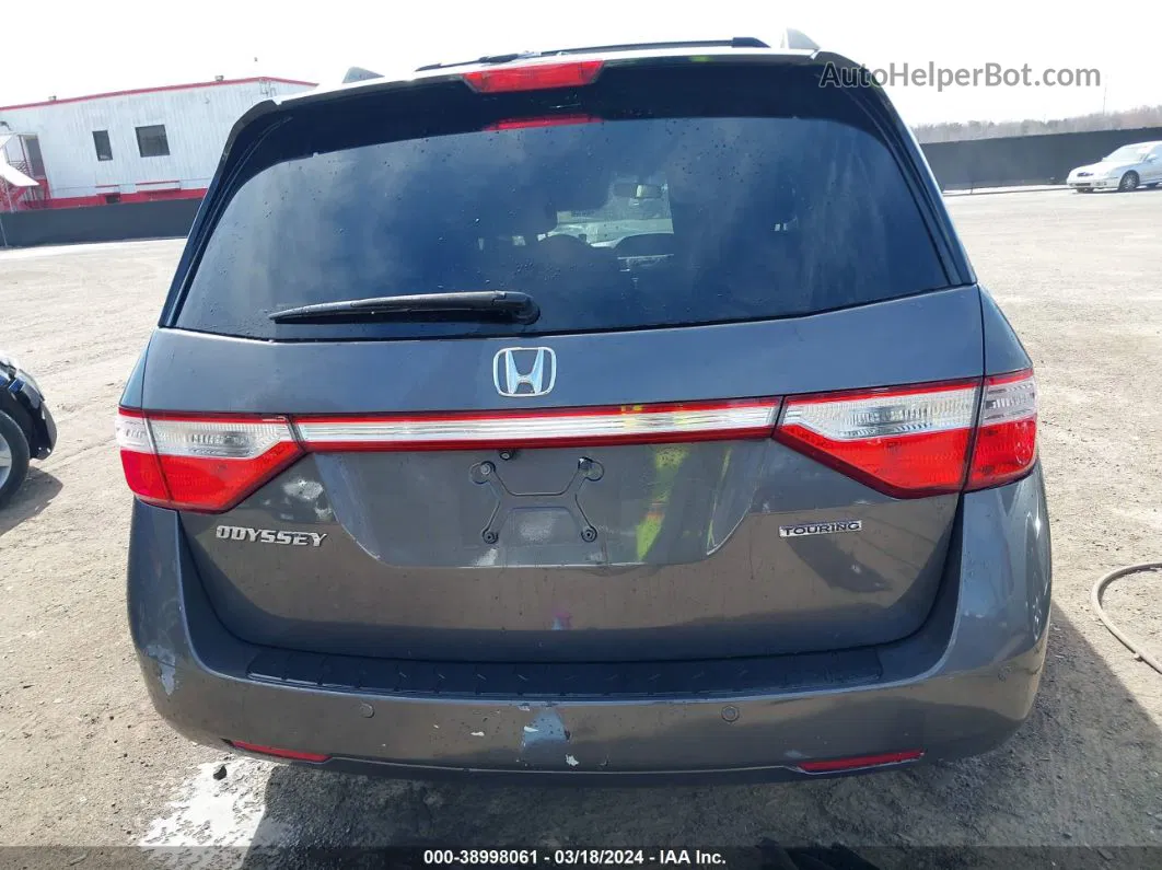 2013 Honda Odyssey Touring/touring Elite Серый vin: 5FNRL5H99DB035013