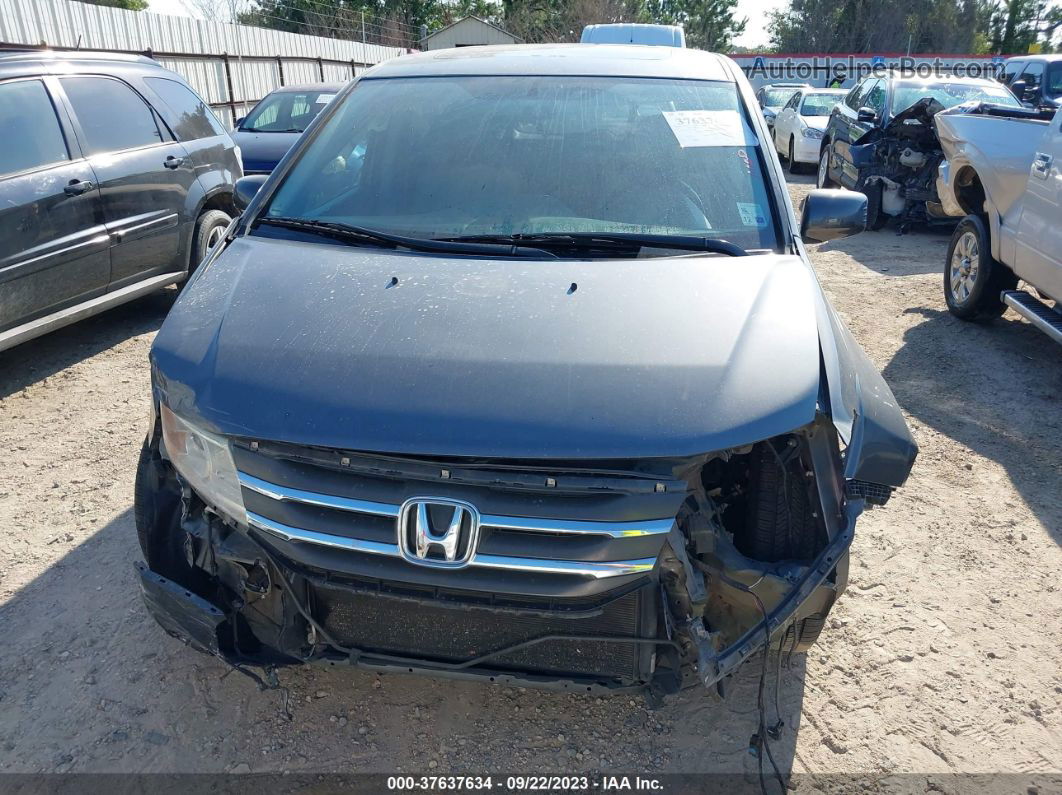 2013 Honda Odyssey Touring Gray vin: 5FNRL5H99DB036193