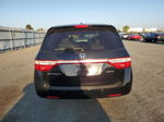 2013 Honda Odyssey Touring Black vin: 5FNRL5H9XDB037191