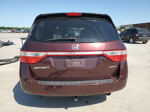 2013 Honda Odyssey Touring Бордовый vin: 5FNRL5H9XDB054749