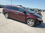 2013 Honda Odyssey Touring Бордовый vin: 5FNRL5H9XDB054749