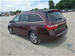 2013 Honda Odyssey Touring Burgundy vin: 5FNRL5H9XDB063161