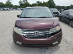 2013 Honda Odyssey Touring Burgundy vin: 5FNRL5H9XDB063161