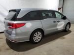 2021 Honda Odyssey Lx Silver vin: 5FNRL6H20MB014477