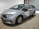 2021 Honda Odyssey Lx Silver vin: 5FNRL6H20MB014477