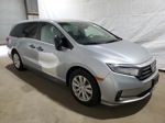 2021 Honda Odyssey Lx Silver vin: 5FNRL6H20MB014477