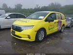 2021 Honda Odyssey Lx Yellow vin: 5FNRL6H20MB037290