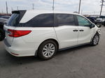 2019 Honda Odyssey Lx White vin: 5FNRL6H21KB115413