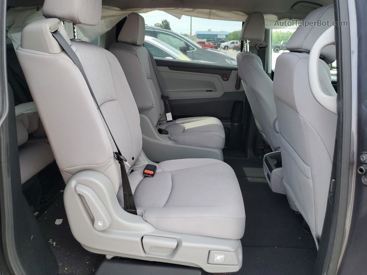 2021 Honda Odyssey Lx Серый vin: 5FNRL6H21MB004346