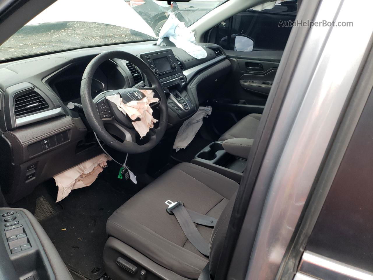 2021 Honda Odyssey Lx Серый vin: 5FNRL6H22MB004954