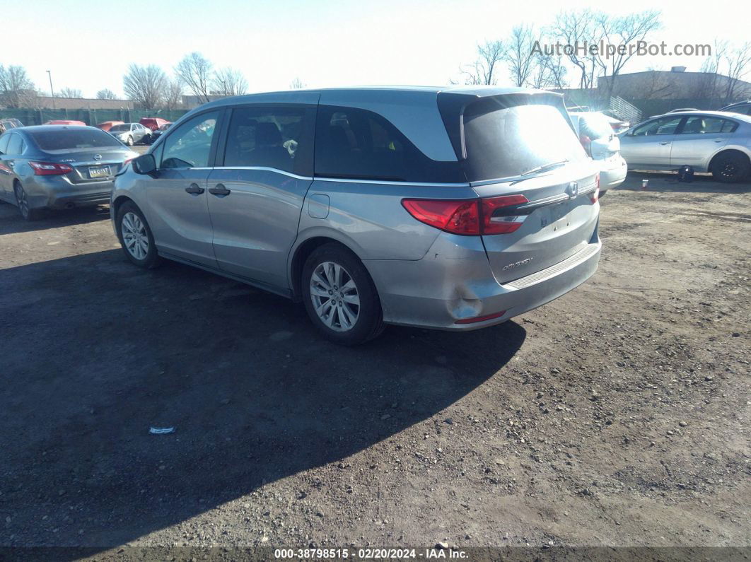 2021 Honda Odyssey Lx Silver vin: 5FNRL6H22MB017204